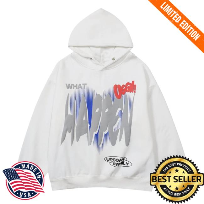Official Aelfric Eden Clothing Merch Store Aelfric Eden Happen Print Hood White AelfricEden