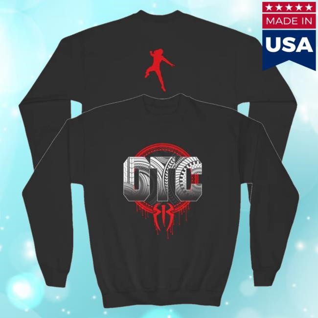 Official Extreme Wrestling Shirts Merch Roman Reigns Original Tribal Chief Otc Kids Youth Black Sweatshirt