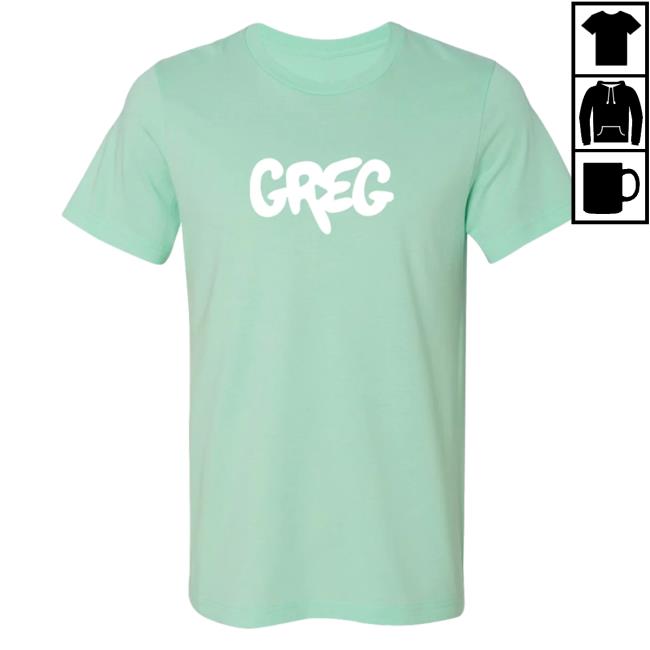 Official Danny Gonzalez Merch Store Greg 2.0 Mint Shirt DannyGonzalez