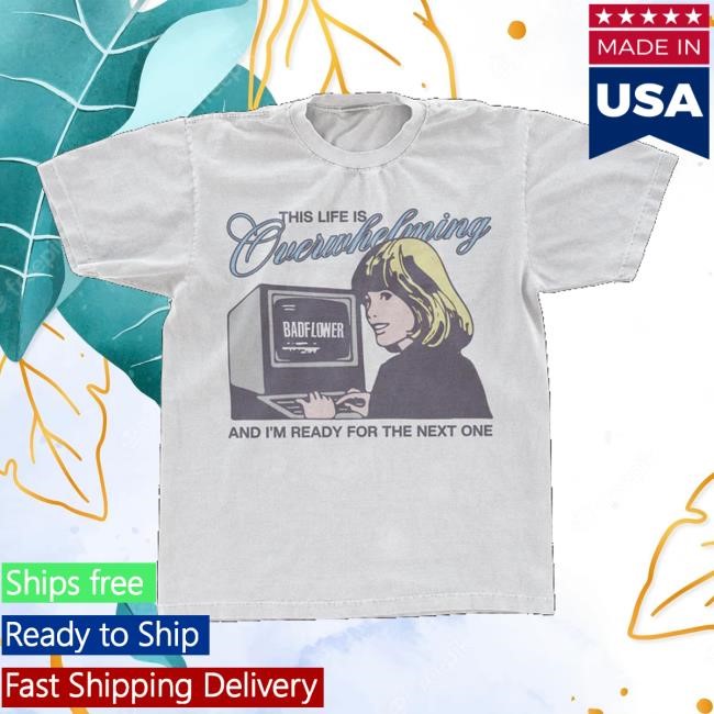 Badflower Computer Tee Shirt Badflower Merch Store