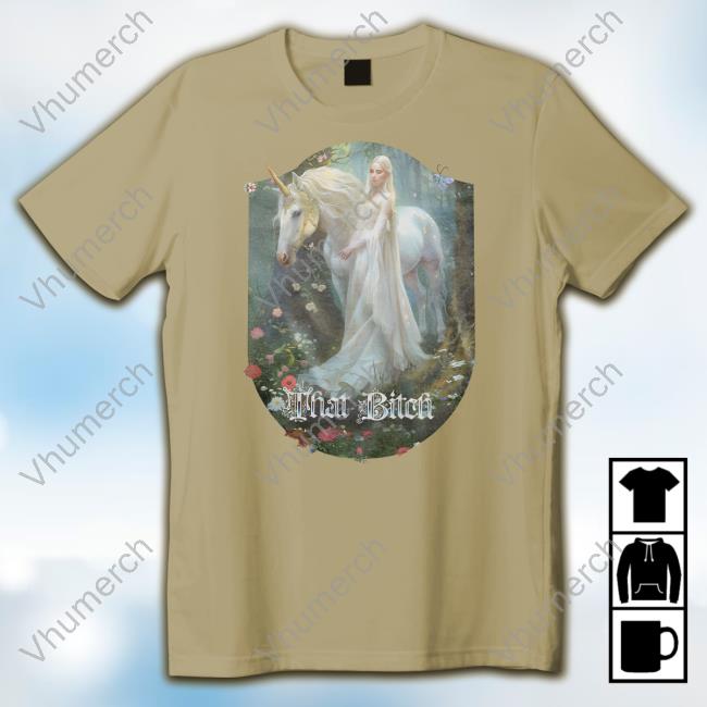 Wavey Goods Co. That Bitch Medieval Fantasy Unicorn Hoodie