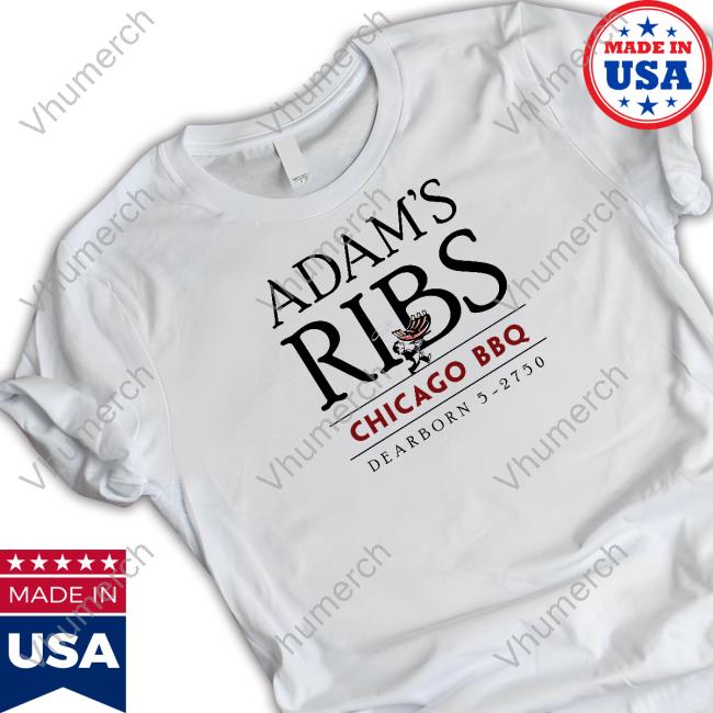 Coopersat Adam's Ribs Chicago Bbq Tee
