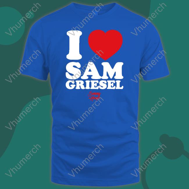 I Heart Sam Griesel Sammy Hoops Tee